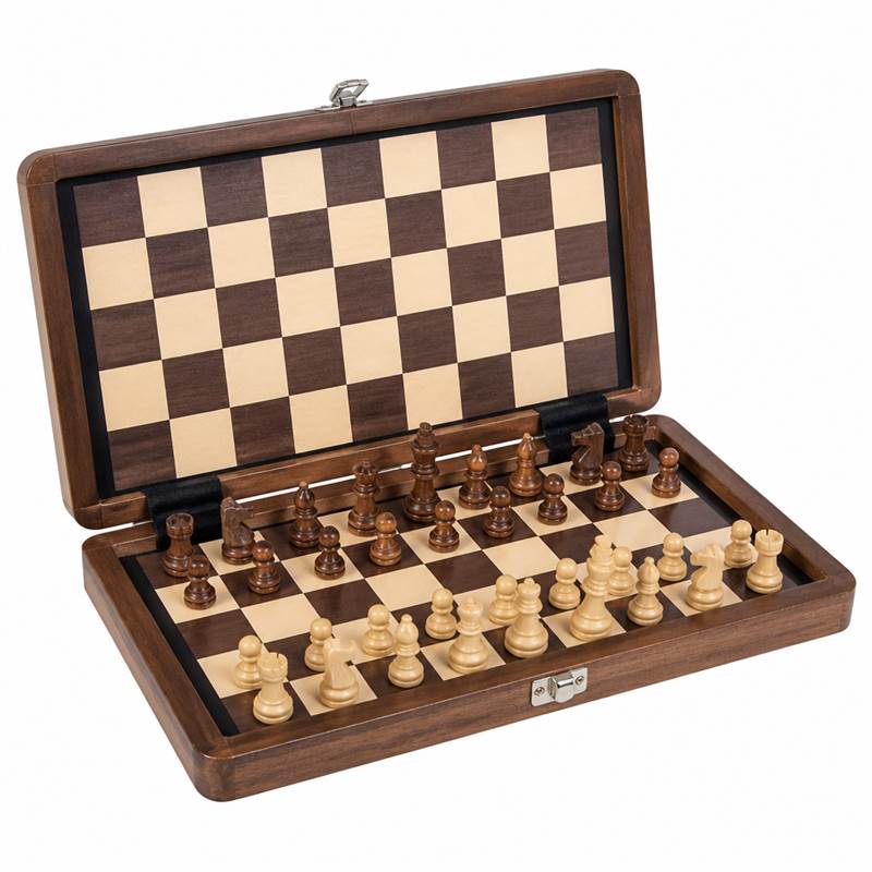 Travel Chess & Checkers Set